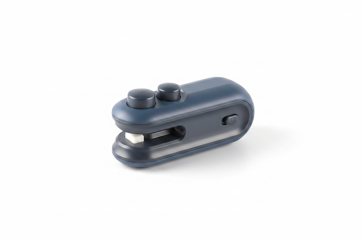 Portable Sealing Machine on White Background